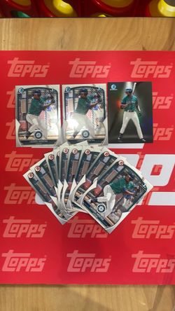 Lazaro Montes Bowman Baseball Card Lot