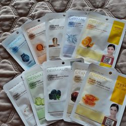 Collagen Essence Face Mask. $2  each or 10 for $15.