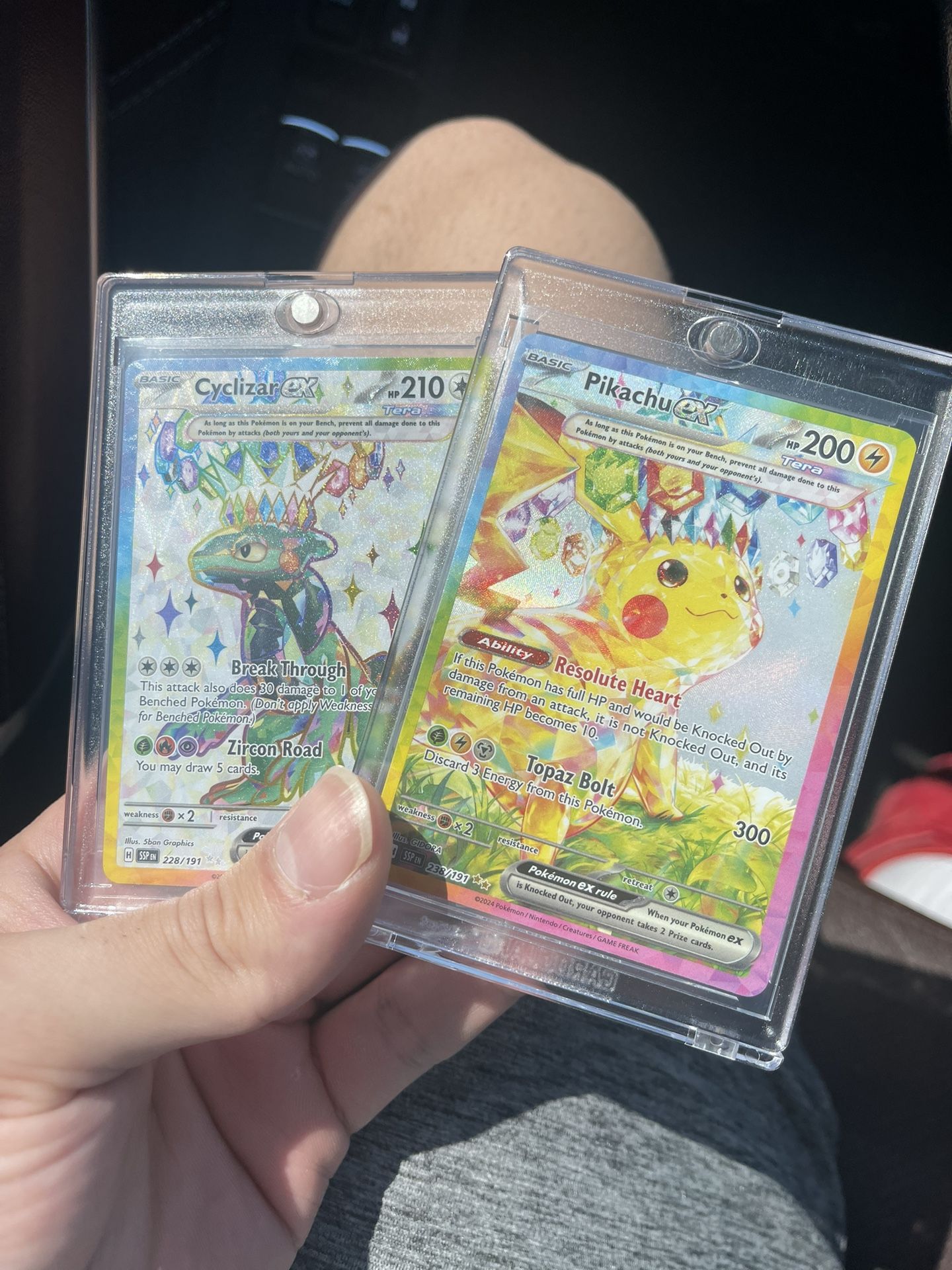 Pokemon Cards Pikachu Surging Sparks 238/191