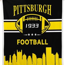 Pittsburgh 50” X 60” Microfiber Throw Cover
