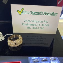 14k Cuban Link Style Ring