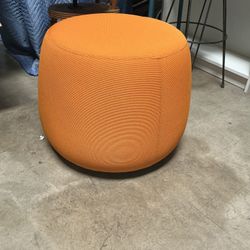 Brand new Ottoman /chair orange 