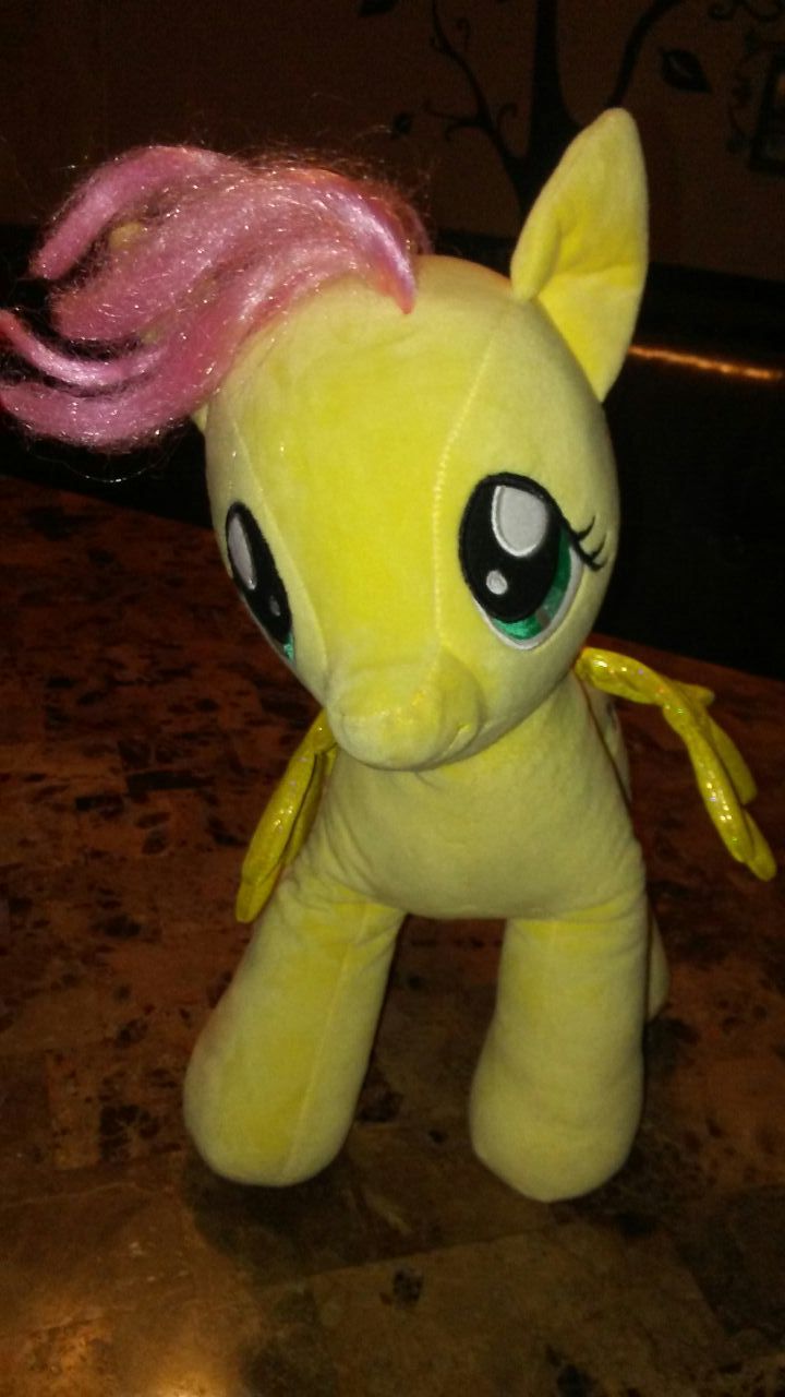Fluttershy my little pony build-a-bear workshop