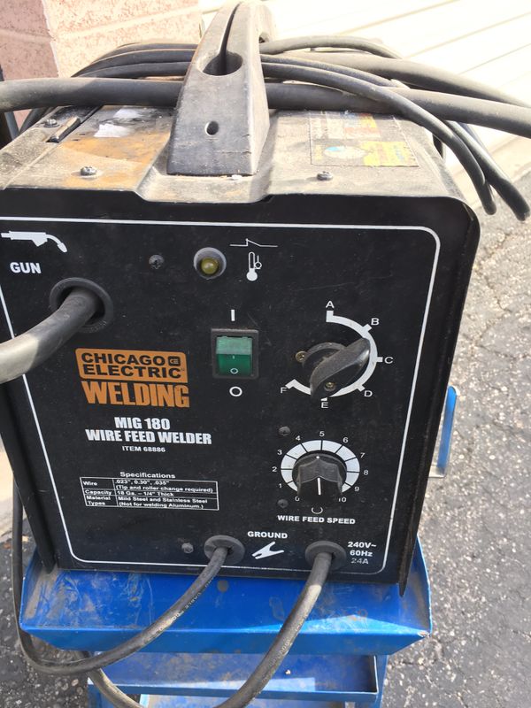 Chicago electric 180 mig welder 220v for Sale in Las Vegas, NV OfferUp