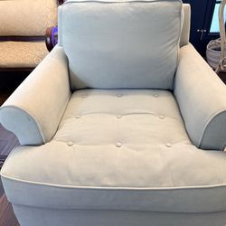 2 Blue Sitting Chairs