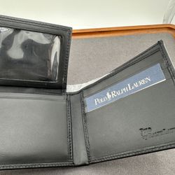 POLO RALPH LAUREN LEATHER WALLET 