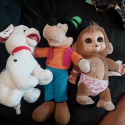 101 Dalmatian. Goofy. Animal Baby Monkey