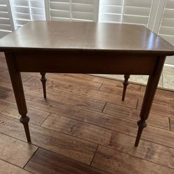 Antique Handmade Cherry Small Table