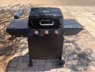 3-Burner Propane Gas Grill in Black