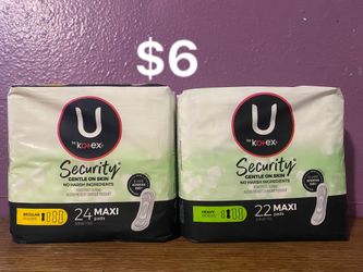 Kotex 2 X $6