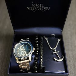 Men’s Accessory Watch Gift Set