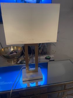 Gold lamp