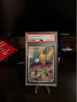 Pokemon Lillipup White Flare Illustration Rare #154 PSA 9 Mint