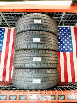 ✔️ Set of 4 Used Tires P275/55R20 GOODYEAR EAGLE LS2 ALL SEASON TRUCK SUV 275 55 20