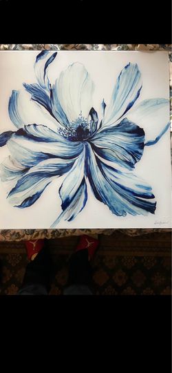 Glass artwork 24”x24”