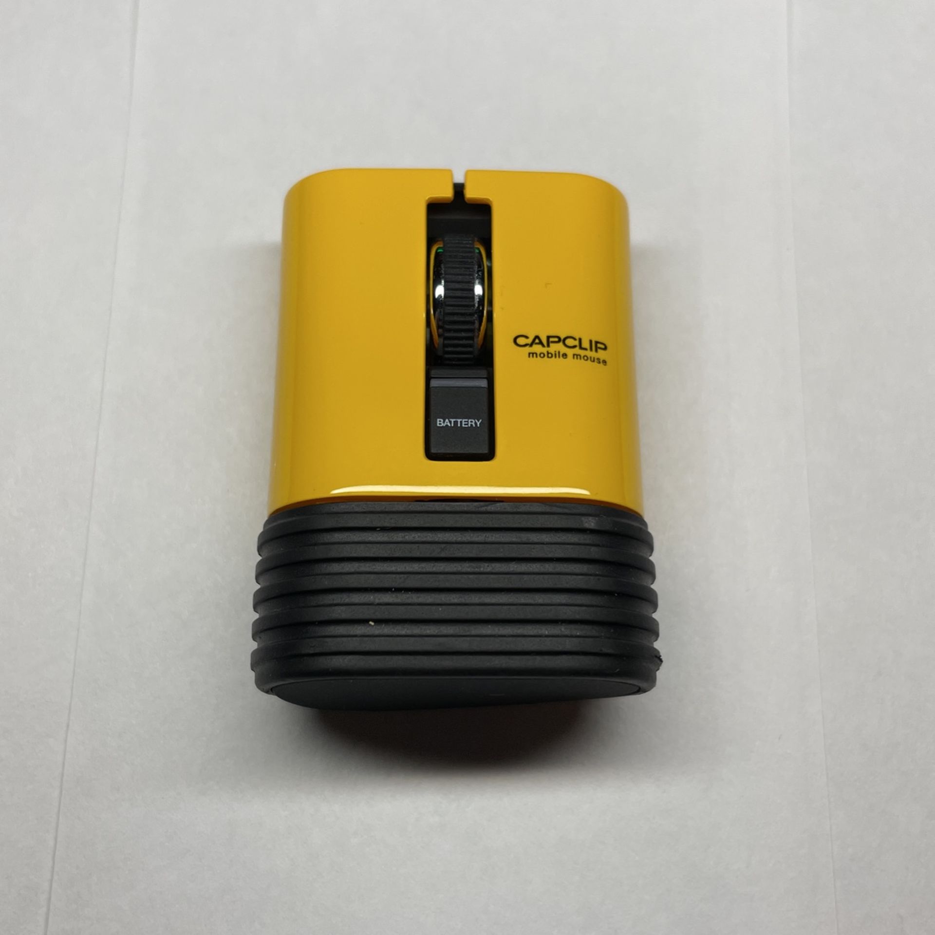 Elecom CapClip Wireless Mouse - Yellow