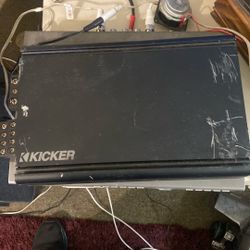 Kicker 4 Channel Amp
