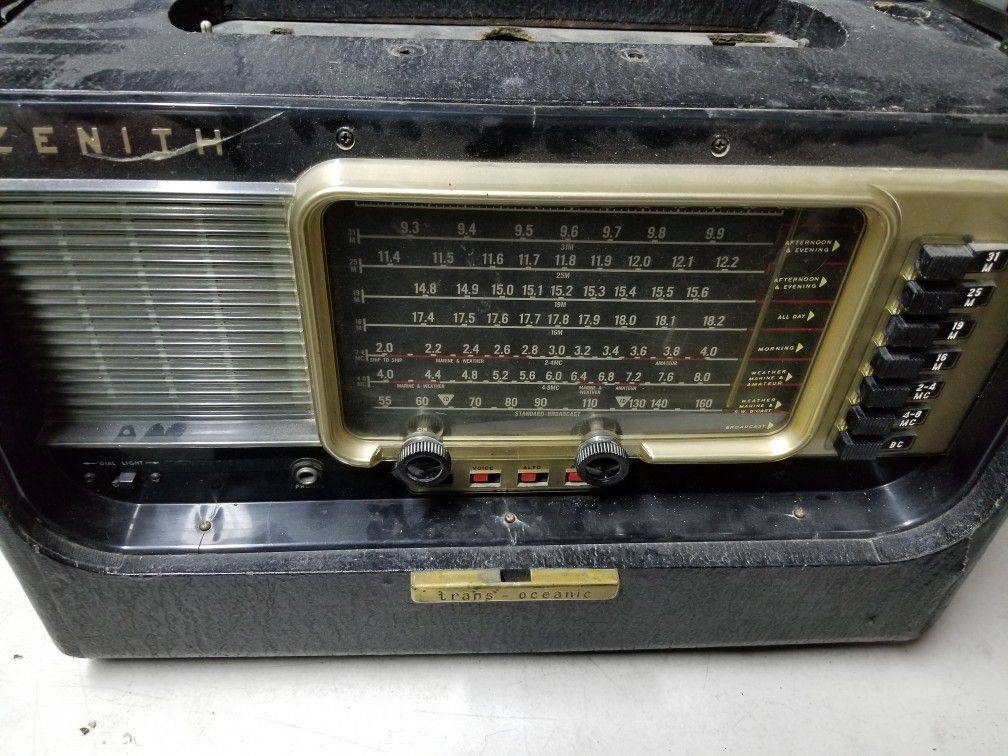 Zenith Transoceanic Y600 Antique Radio Parts for Sale in North Las