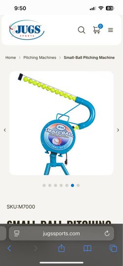 JUGS Small-Ball Pitching Machine