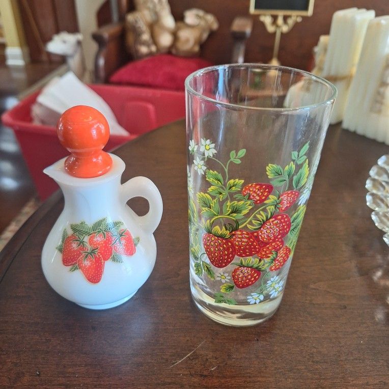 PAIR OF STRAWBERRY COLLECTIBLES