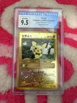 9.5 CGC Pichu