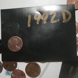 RARE 1992 D PENNY