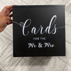 Wedding Card Gift Box