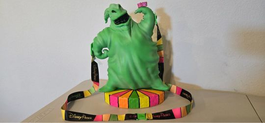 Disney Parks Oogie Boogie Popcorn Bucket / Figure –The Nightmare Before Christmas