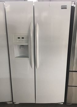 FRIGIDAIRE GALLERY SIDE BY SIDE REFRIGERATOR-35 5/8" wide 69" height 33" depth