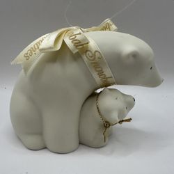 Dept 56 Snowbabies "Frosty Frolic Friends" Christmas Ornament Polar Bears 68879