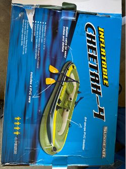 Inflatable boat 4 person