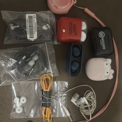 HUGE Audio Headphone & Earbud Lot