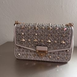 Michael Kors Studded Crossbody/Shoulder Bag – Elegant & Stylish
