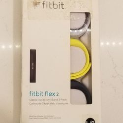 Fitbit Flex 2  Classic Accessory Band - 3 Pack