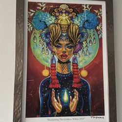 Terrence Osborne signed with frame