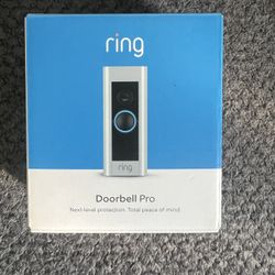 Ring Door Bell  Pro 