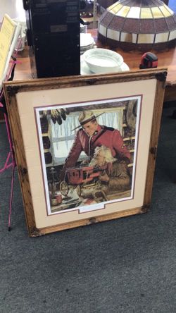 Arnold  Friberg The Model Builder Framed 33”x28”