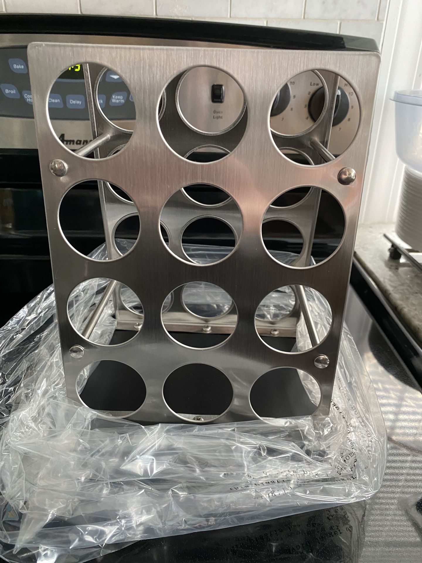 Coffee Pod Rack Stainless steel