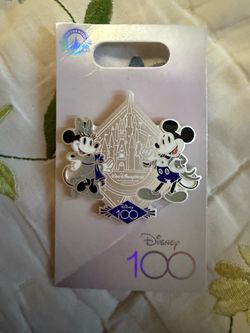 Walt Disney World 100th Anniversary Mickey & Minnie Pin