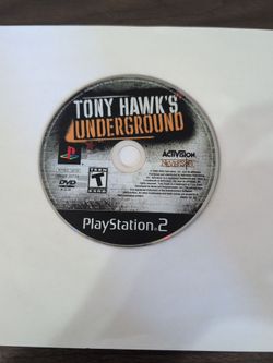 PlayStation 2 PS2 Tony Hawk's Underground Disc Only