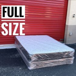 NEW Mattress Full Size With Box Spring // Offer  🚚