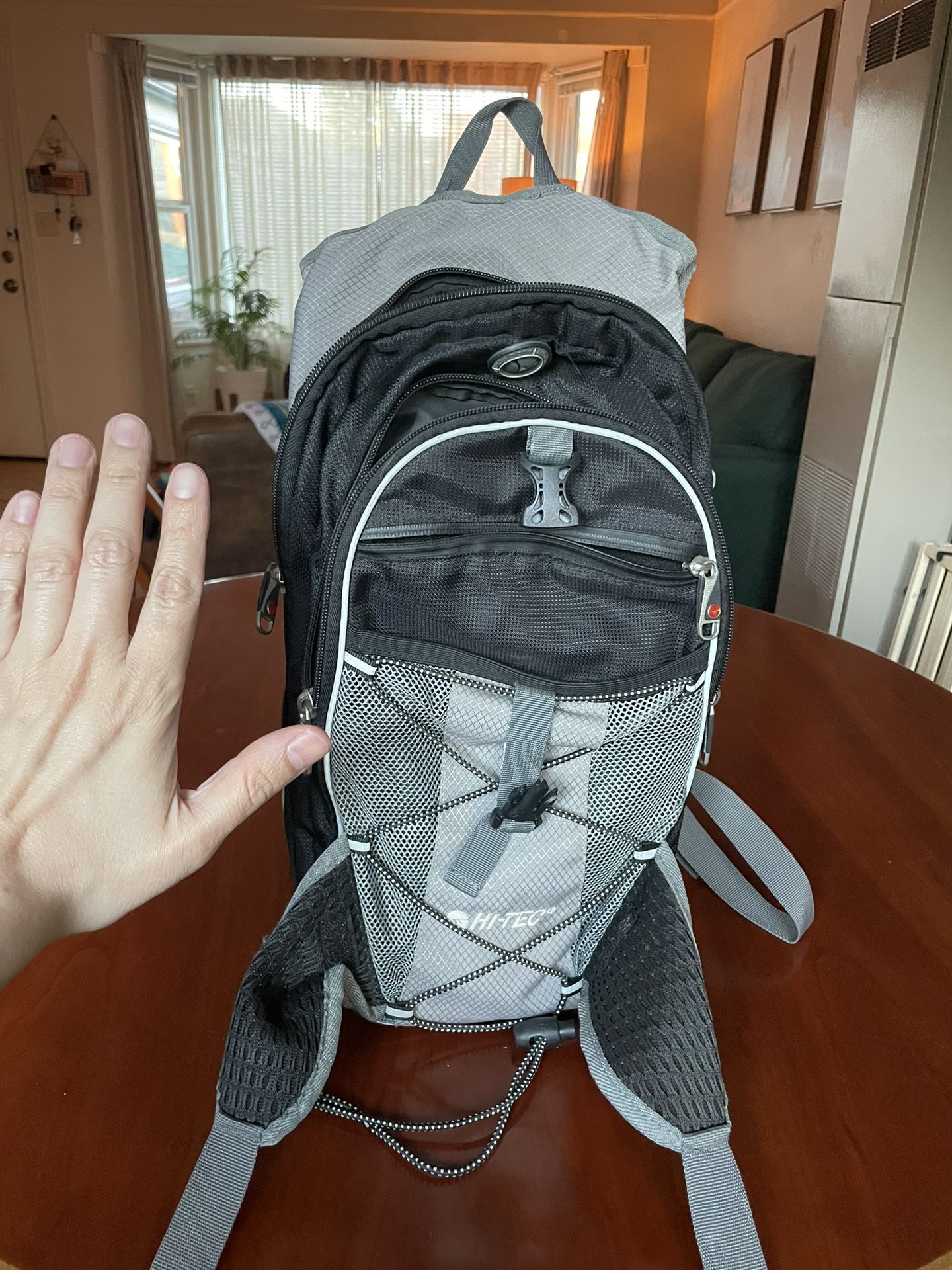 Small HiTec Hiking Backpack With Water Bag
