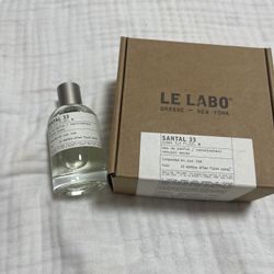 Le Labo Santal 33 New Cologne 
