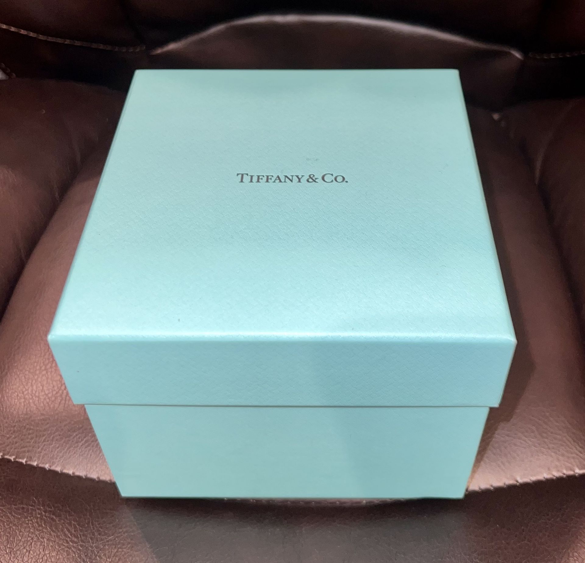 NEW Tiffany & Co Signature Bangle Bracelet BIG Box + Outer Box