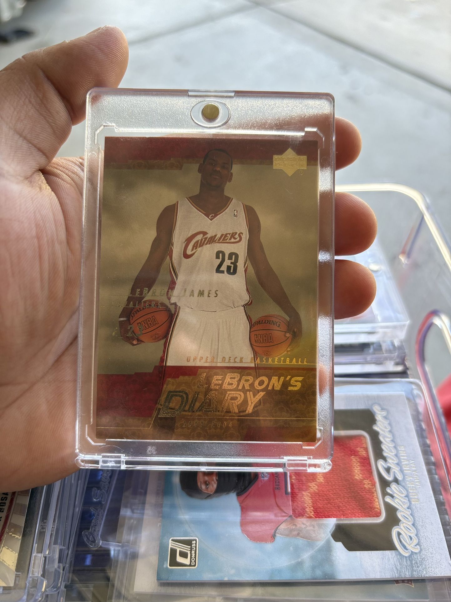Upper Deck Rookie LeBron James Card