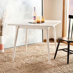 Safavieh Simone Square Dining Table Antique White