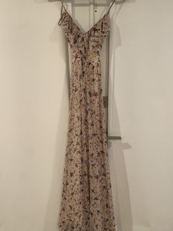 Flower Maxi Dress