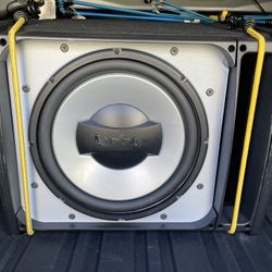 12” Infinity Subwoofer with box