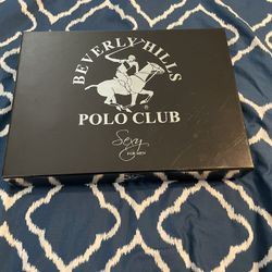 BEVERLY HILLS Polo Club Sexy For Men 5 Pc Body Spray Wash Holiday Gift Set