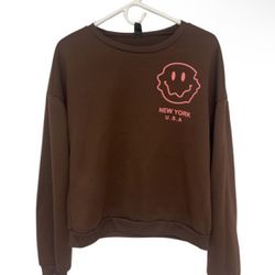 Brown New York/USA Sweatshirt 